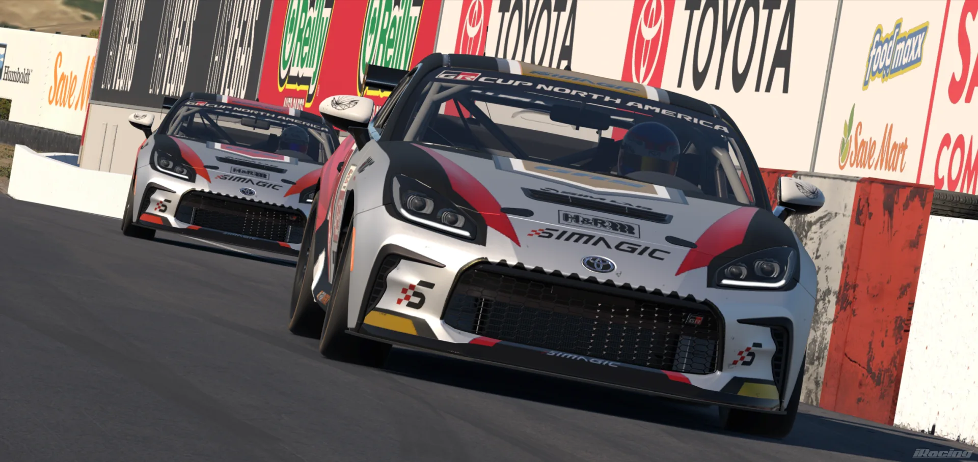 Team GRS GR86 at Laguna Seca