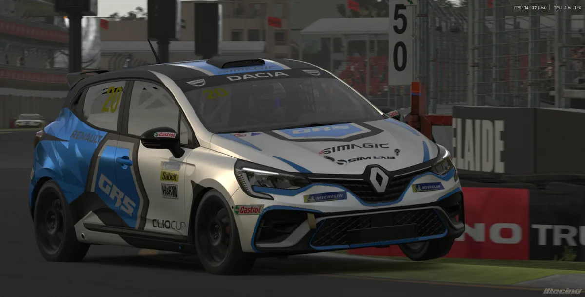 Team GRS Renault Clio at Adelaide Street Circuit